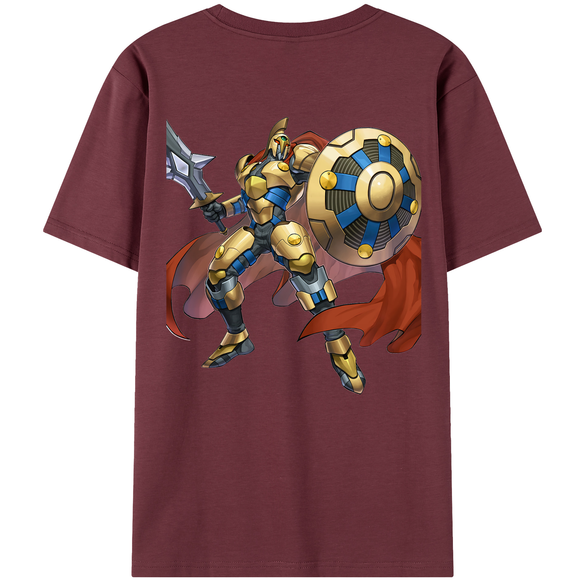 （画像用） 遊☆戯☆王 Yu-Gi-Oh! 綿100％半袖Tシャツ（背面プリント）